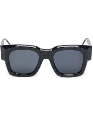 Thom Browne Rectangle-Frame Sunglasses - Grey