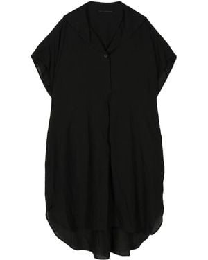 Forme D'expression Mini Leinenkleid - Schwarz