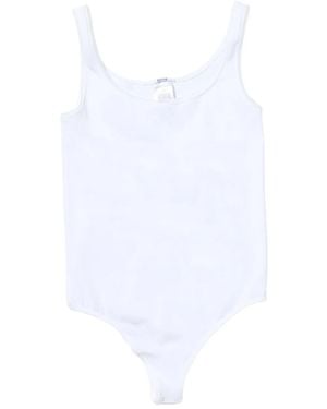 Wolford Body con cuello redondo - Blanco