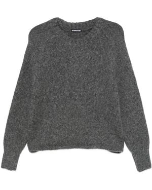 Susanne Bommer Jersey con cuello redondo - Gris