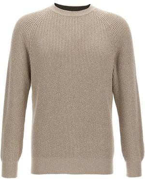 Brunello Cucinelli コットン セーター - ナチュラル