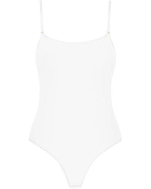 Maison Close Corps À Corps Bodysuit - White