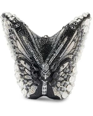 Judith Leiber Bolso Butterfly Colette Mini Con Detalles De Cristal - Gris