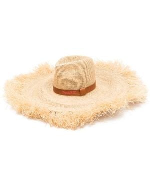 DSquared² Raffia Sun Hat - Natural