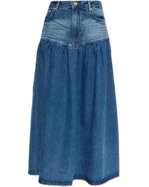 Ganni Denim Skirt - Blue