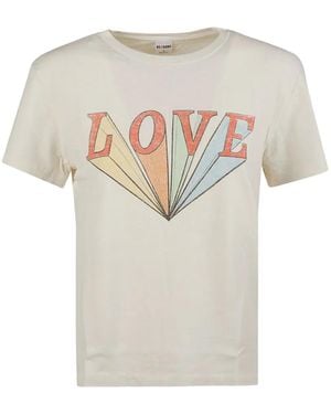 RE/DONE T-Shirt Mit Grafischem Print - Weiß
