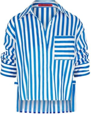 Simon Miller Ayre Poplin Shirt - Blue
