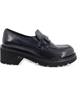 Madison Maison Chunky Lug-Sole Loafers - Black