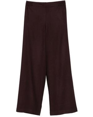 Niu Elastic-Waist Palazzo Pants - Purple