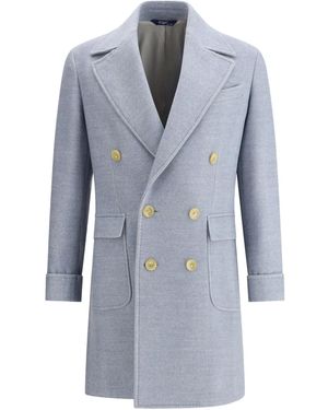 Gi Capri Double Breasted Jacket - Blue