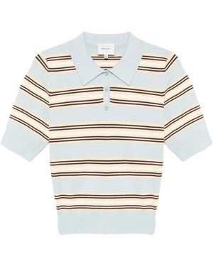 Reformation Campbell Poloshirt - Weiß