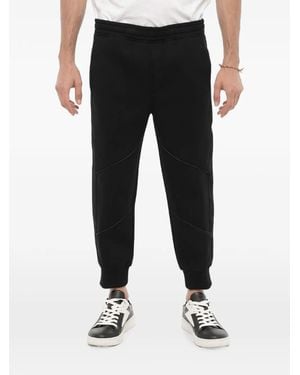 Neil Barrett Elasticated-Waist Track Trousers - Black