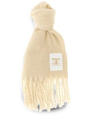 Barbour Ellison Scarf - White
