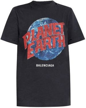 Balenciaga Planet Earth Dress - Black