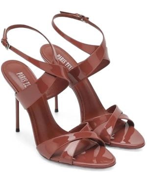 Paris Texas Lidia Patent Leather Sandals - Pink