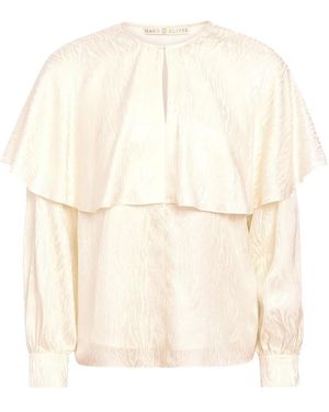 Marie Oliver Jayne Blouse - Natural