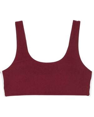 The Upside Oxford Harley Sport Bra - Red
