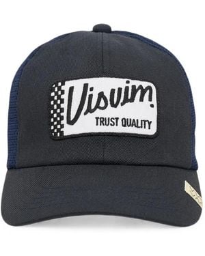 Visvim Goodyear Ii Logo-Patch Mesh-Panel Cap - Black