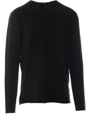 Thom Krom Pullover Mit Rundem Ausschnitt - Schwarz