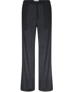 Ludovic de Saint Sernin Pantaloni Con Vita Elasticizzata - Blu