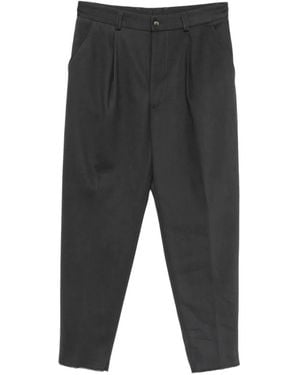 Eleventy Pleated Trousers - Grey