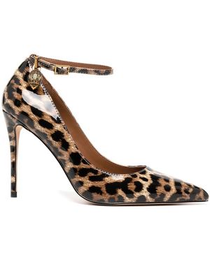 Kurt Geiger Shoreditch Stiletto 100mm Court Shoes - Metallic