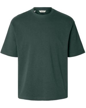 SELECTED T-Shirt Girocollo - Verde
