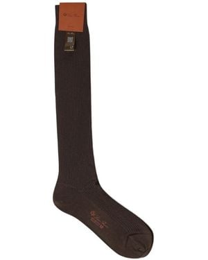 Loro Piana Wool Socks - White