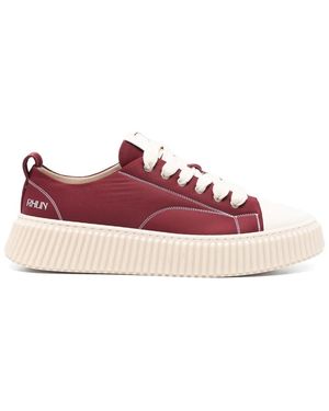 Rhun 2020 Treble Ridge-Sole Trainers - Pink