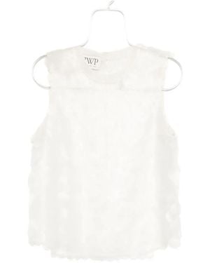 Twp Shell Top - White