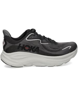 Hoka One One Clifton 10 Trainers - Black