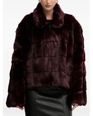 Bardot Sylvie Faux Fur Jacket - Black