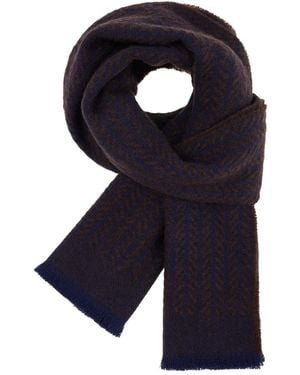 BOGGI Wool Scarf - Blue