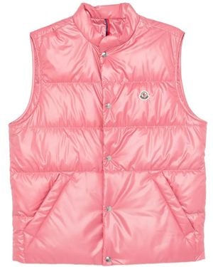Moncler Restigo Down Vest - Pink