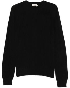 Altea Gerippter Pullover - Schwarz