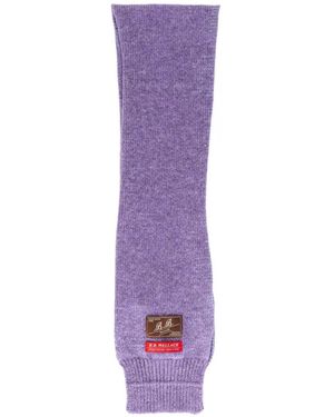 B.B. Wallace Katz Wool Scarf - Purple