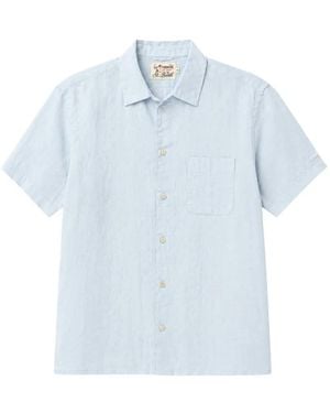 MC2 Saint Barth Chemise À Poche Poitrine - Blue