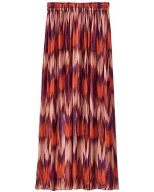 Ba&sh Ariette Maxi Skirt - Red