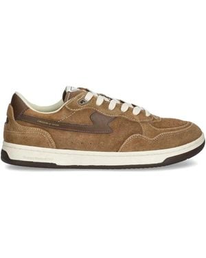 Stepney Workers Club Pro-Cup Sneakers aus Wildleder - Braun