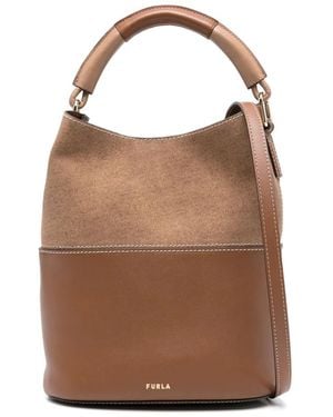 Furla Top-Handle Tote Bag - Brown