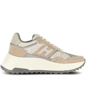 Hogan Sneakers Con Inserti - Bianco