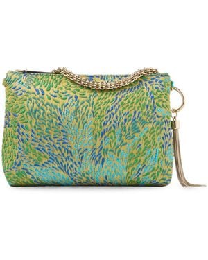 Jimmy Choo Callie Clutch Bag - Green
