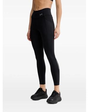 Under Armour Velociti Logo-Print Leggings - Black