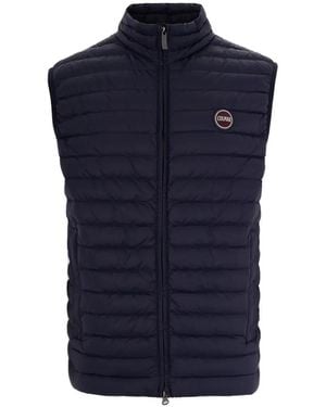 Colmar Logo Patch Gilet - Blue