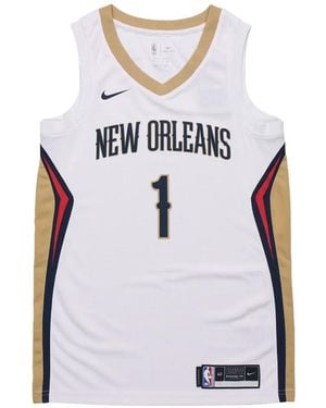 Nike New Orleans Pelicans Association Edition Dri-Fit Nba Swingman Jersey - White
