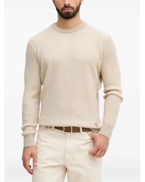 Guess Jonathan Crew-Neck Jumper - Natural