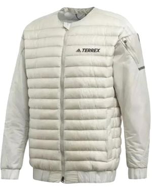 adidas Zip-Up Padded Jacket - White