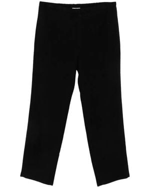 Rier Elasticated-Waist Pants - Black