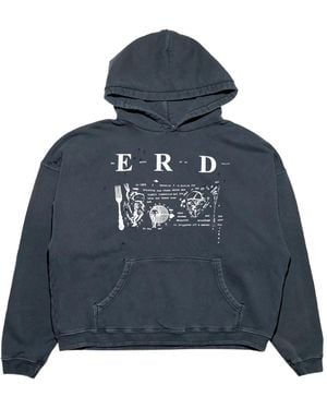 Enfants Riches Deprimes Hoodie mit grafischem Print - Blau