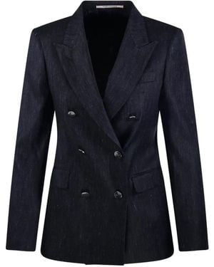 Tagliatore Double-Breasted Blazer - Blue